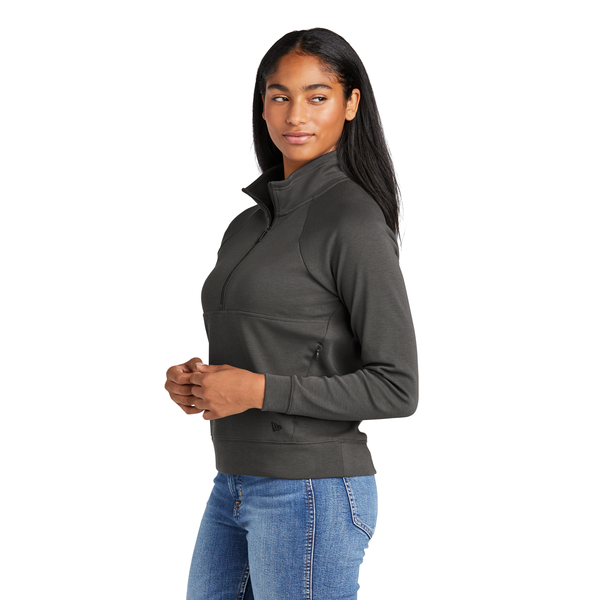 New Era® STS Cotton/Poly Ladies' 1/2 Zip