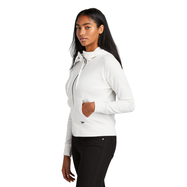 New Era® STS Cotton/Poly Full Zip Ladies' Hoodie