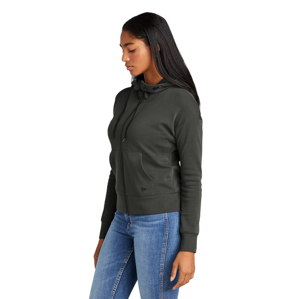 New Era® STS Cotton/Poly Full Zip Ladies' Hoodie