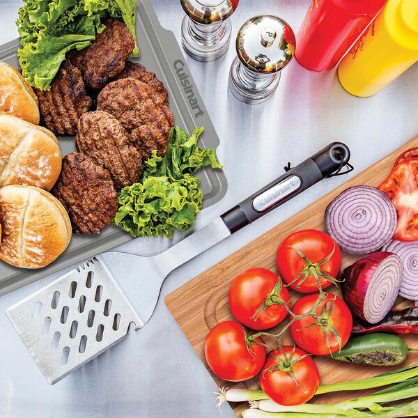 Cuisinart® BBQ Bamboo Cutting Board w/ Hidden Tray