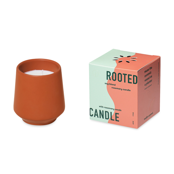 Modern Sprout® Rooted Candle - Rosemary
