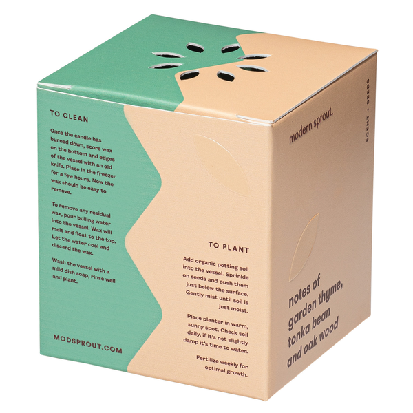 Modern Sprout® Rooted Candle - Thyme