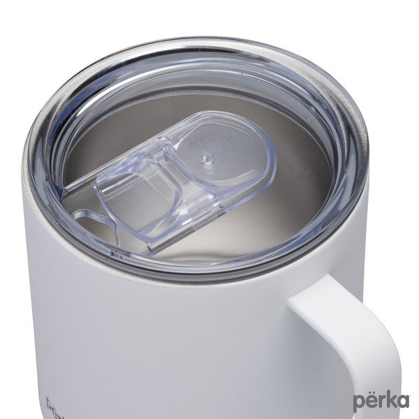 Perka® Wyatt Double Wall Stainless Steel Camping Mug, 12oz.