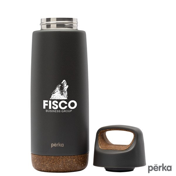 Perka® Axton Double Wall Stainless Steel Bottle, 20oz.