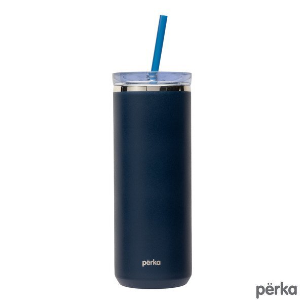 Perka® Trent Double Wall Stainless Steel Hot/Cold Tumbler, 18oz.