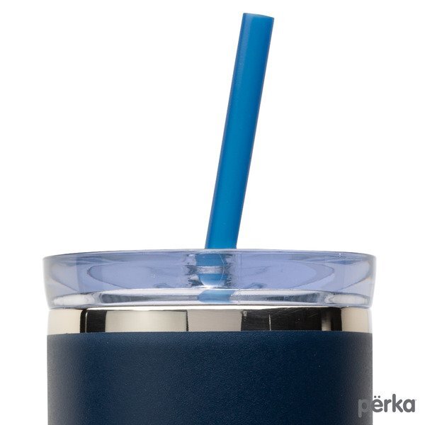 Perka® Trent Double Wall Stainless Steel Hot/Cold Tumbler, 18oz.