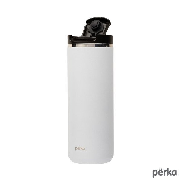Perka® Trent Double Wall Stainless Steel Hot/Cold Tumbler, 18oz.