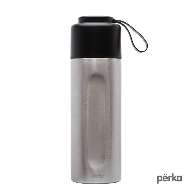 Perka® Brixton Double Wall Stainless Steel Water Bottle, 17oz.
