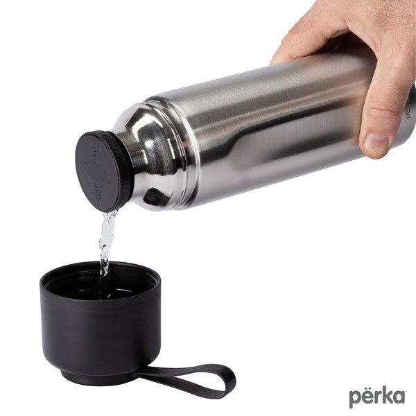 Perka® Brixton Double Wall Stainless Steel Water Bottle, 17oz.