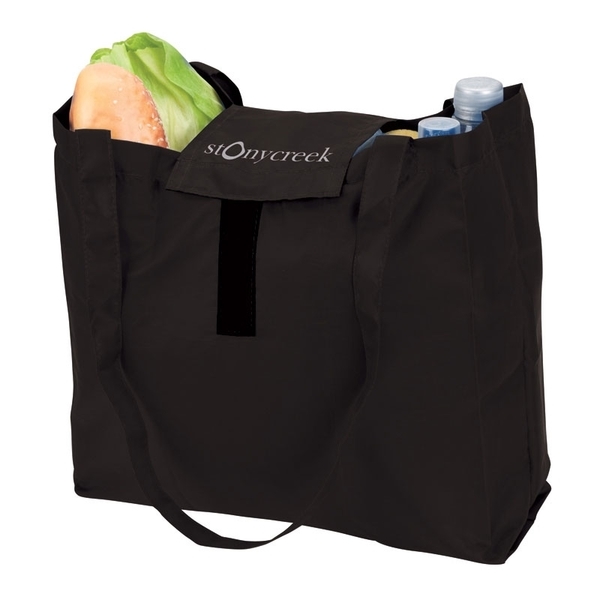 Foldable Tote w/ Carabiner Hook