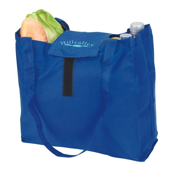 Foldable Tote w/ Carabiner Hook