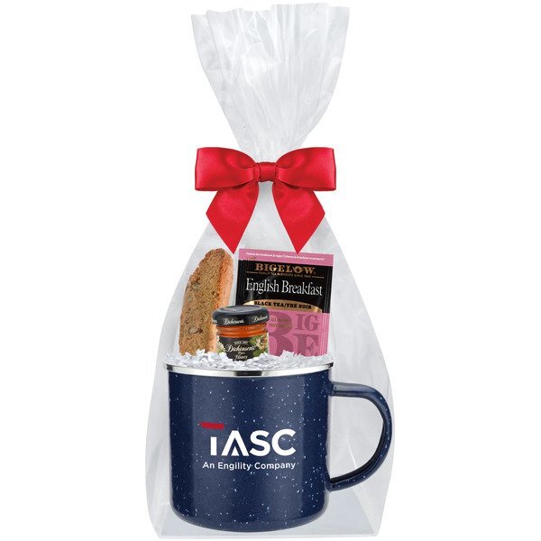 English Breakfast & Speckled Camping Mug Gift Set