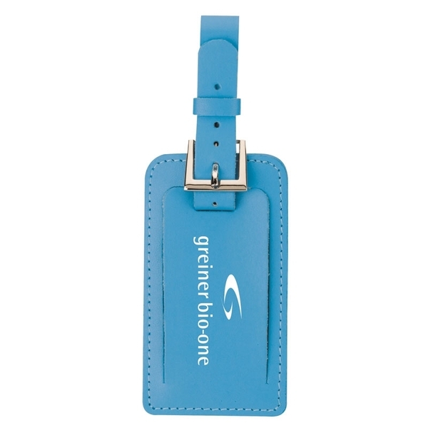 Vicenza Leather Luggage Spotter Tag