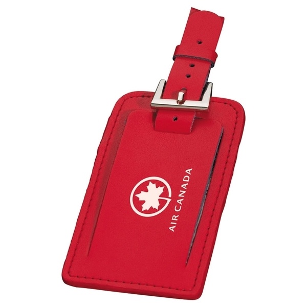 Vicenza Leather Luggage Spotter Tag