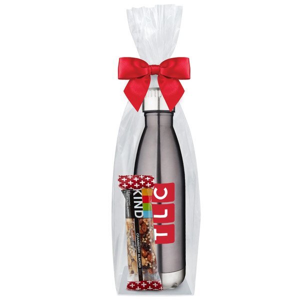 Kind® Cranberry Almond Bar & Vacuum Insulated Bottle Gift Set