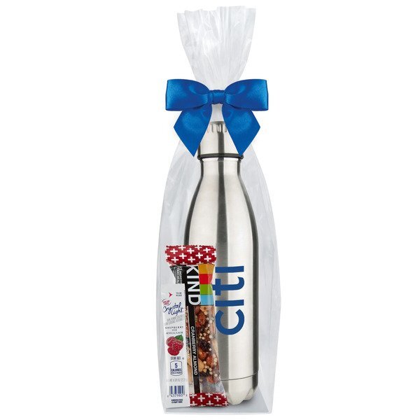 Crystal Light® Lemonade, Kind® Cranberry Almond Bar & Vacuum Insulated Bottle Gift Set