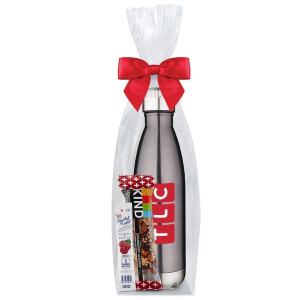 Crystal Light® Lemonade, Kind® Cranberry Almond Bar & Vacuum Insulated Bottle Gift Set