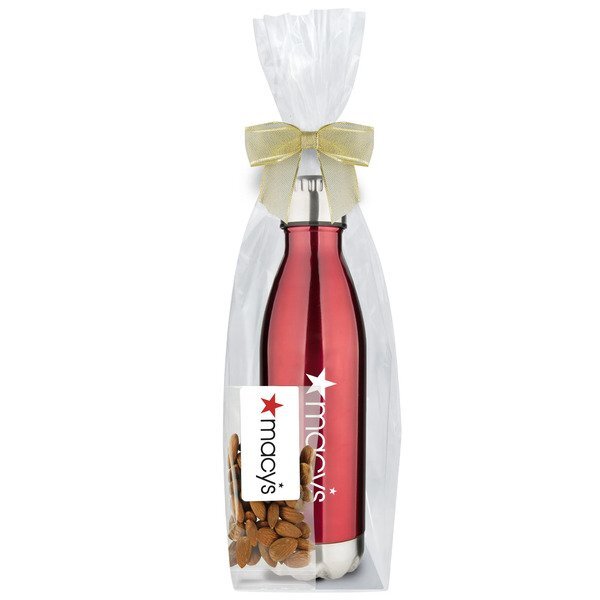 Raw Almonds & Vacuum Insulated Bottle Gift Set