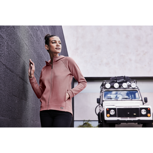OGIO® Bolt Cotton/Poly Ladies' Full-Zip Hoodie