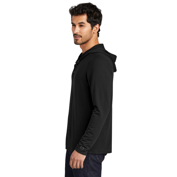 OGIO® Luuma Flex Tri-Blend Men's Hooded Henley