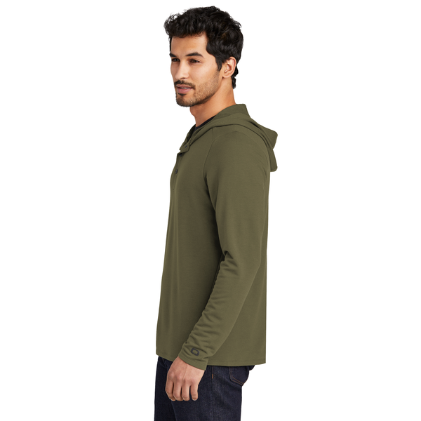 OGIO® Luuma Flex Tri-Blend Men's Hooded Henley