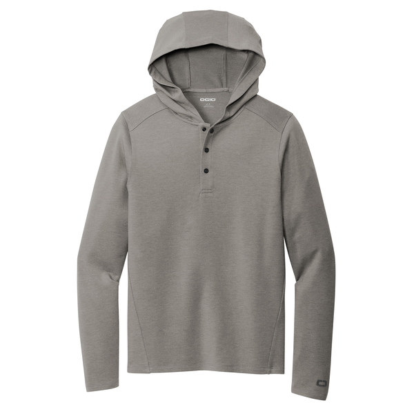 OGIO® Luuma Flex Tri-Blend Men's Hooded Henley