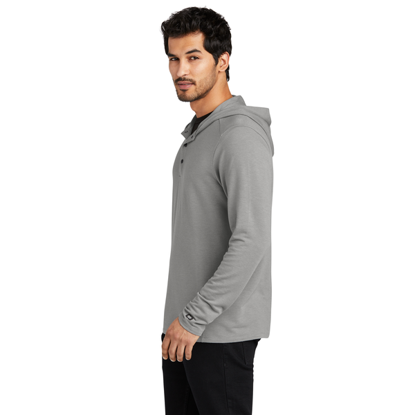 OGIO® Luuma Flex Tri-Blend Men's Hooded Henley