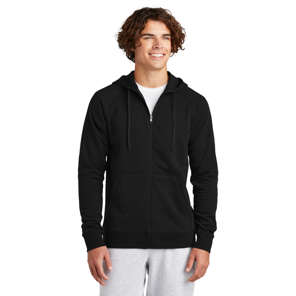 Sport-Tek® Drive Cotton/Poly Fleece Hooded Unisex Full Zip