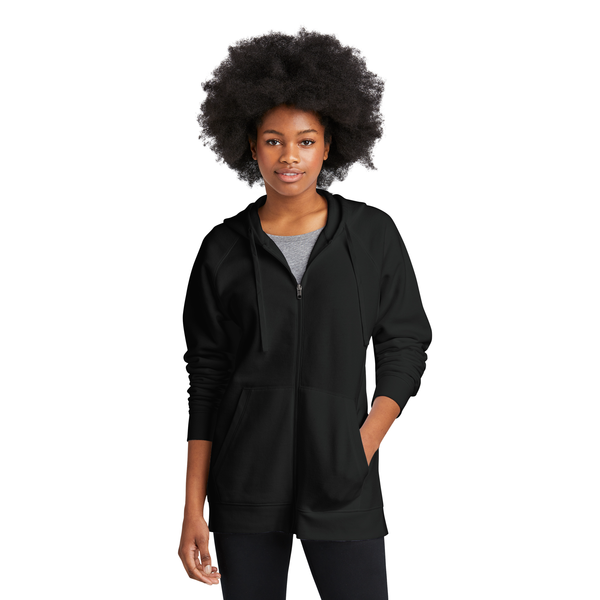 Sport-Tek® Drive Cotton/Poly Fleece Hooded Unisex Full Zip