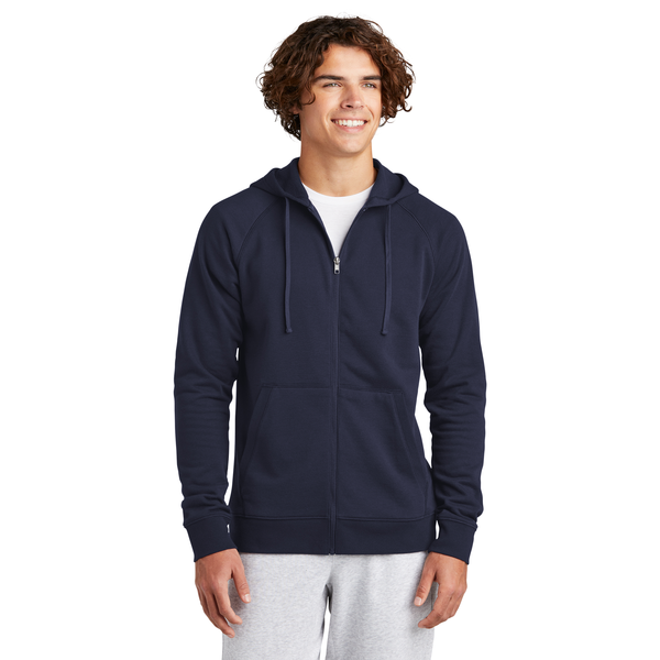 Sport-Tek® Drive Cotton/Poly Fleece Hooded Unisex Full Zip
