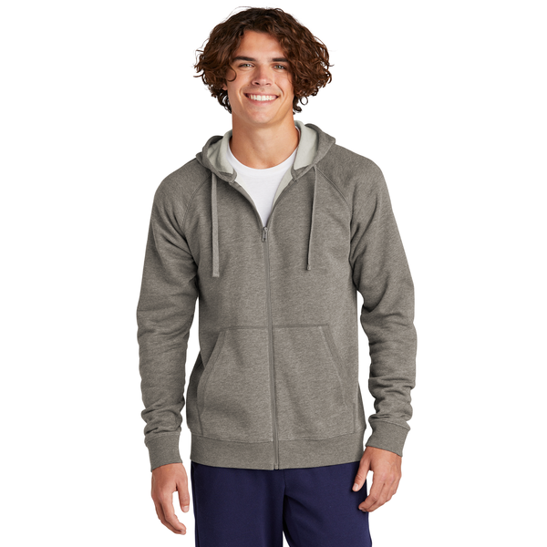 Sport-Tek® Drive Cotton/Poly Fleece Hooded Unisex Full Zip