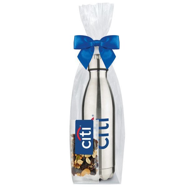 Energy Trail Mix & Vacuum Insulated Bottle Gift Set