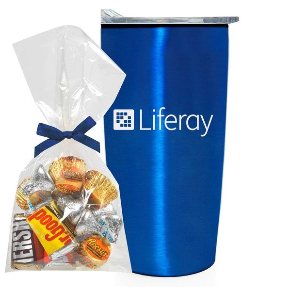 Hershey's® Everyday Mix Mug Stuffer & Straight Tumbler w/ Plastic Liner Gift Set