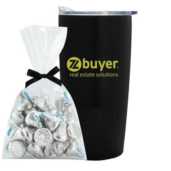 Hershey's® Kisses Mug Stuffer & Straight Tumbler w/ Plastic Liner Gift Set