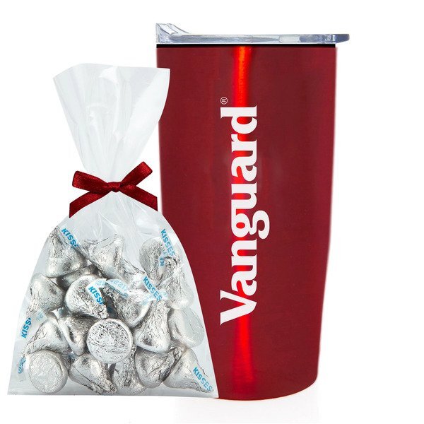 Hershey's® Kisses Mug Stuffer & Straight Tumbler w/ Plastic Liner Gift Set