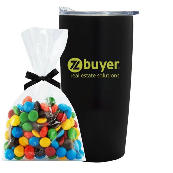 M&M's® Mug Stuffer & Straight Tumbler w/ Plastic Liner Gift Set