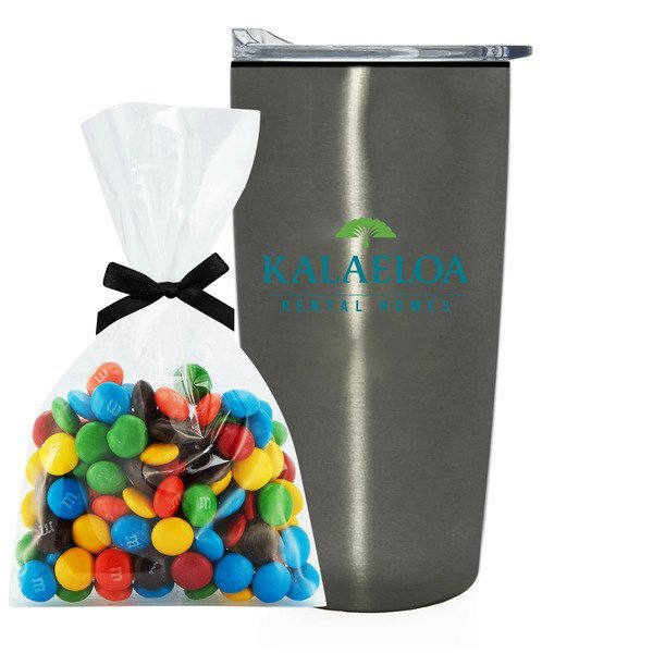 M&M's® Mug Stuffer & Straight Tumbler w/ Plastic Liner Gift Set