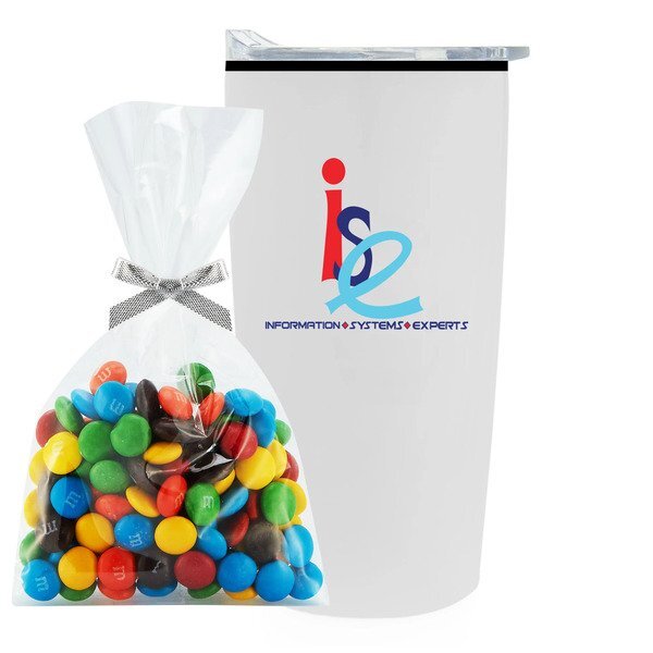 M&M's® Mug Stuffer & Straight Tumbler w/ Plastic Liner Gift Set