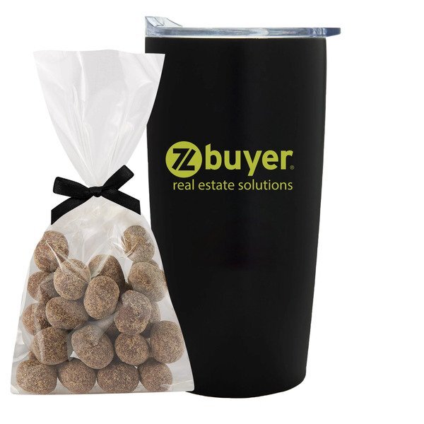 S'mores Bites & Straight Tumbler w/ Plastic Liner Gift Set