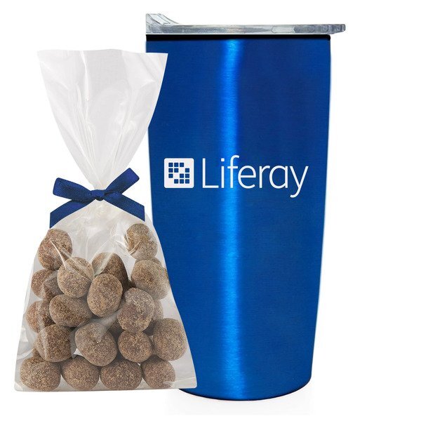 S'mores Bites & Straight Tumbler w/ Plastic Liner Gift Set