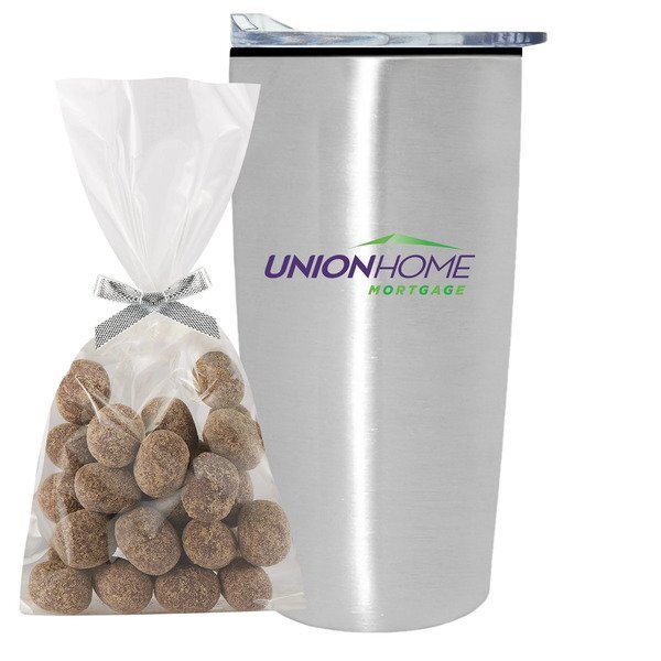 S'mores Bites & Straight Tumbler w/ Plastic Liner Gift Set