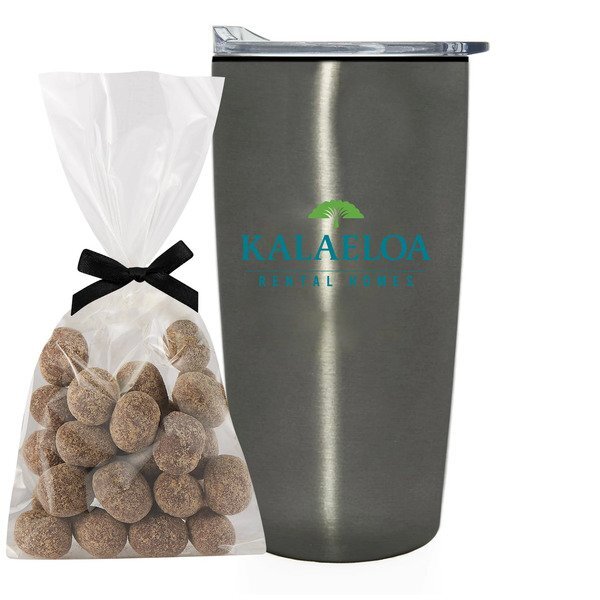 S'mores Bites & Straight Tumbler w/ Plastic Liner Gift Set