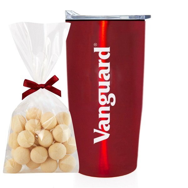 Sugar Cookie Bites & Straight Tumbler w/ Plastic Liner Gift Set