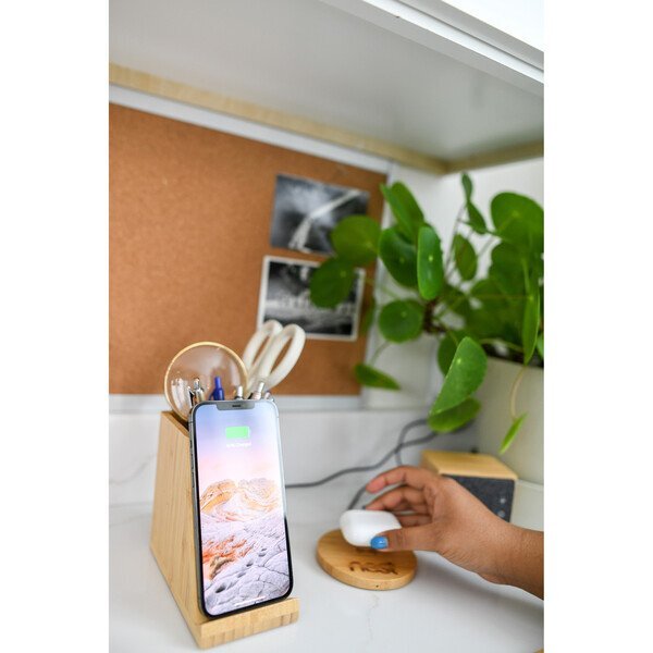 Auden Bamboo Qi Certified Wireless Charger