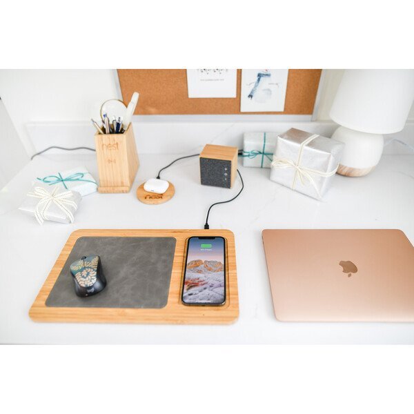 Auden Bamboo Qi Certified Wireless Charger