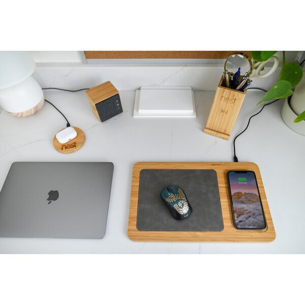 Auden Bamboo Qi Certified Wireless Charger