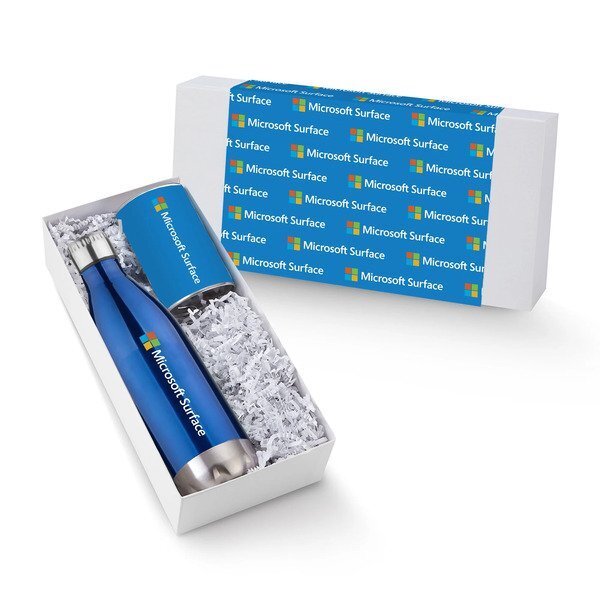 Energy Trail Mix & Vacuum Insulated Bottle Pick Me Up Gift Set