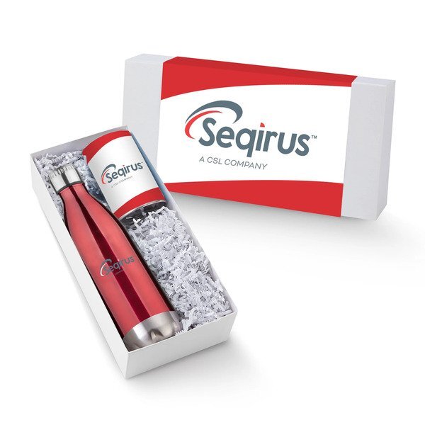 Energy Trail Mix & Vacuum Insulated Bottle Pick Me Up Gift Set