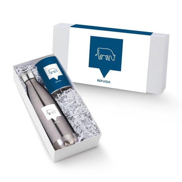 Energy Trail Mix & Vacuum Insulated Bottle Pick Me Up Gift Set