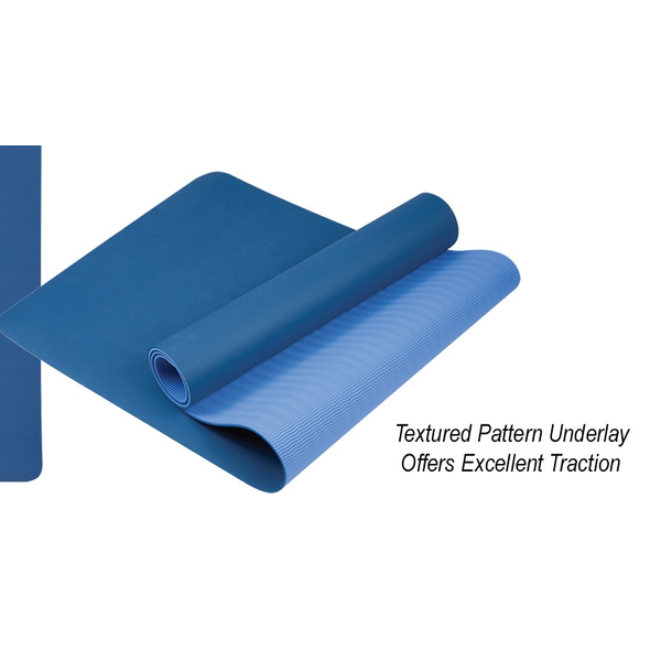 Two-Tone Double Layer Yoga Mat